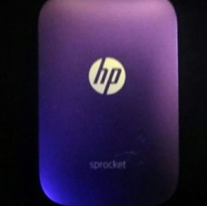 HP Sprocket 100 1st Edition Digital Instant 2 ×3 Photo Printer Purple